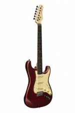 STAGG GUITAR RED METAL